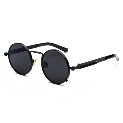 Retro-Sonnenbrille mit Metallrahmen